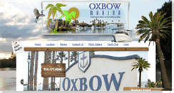 Desktop Screenshot of oxbowmarina.com